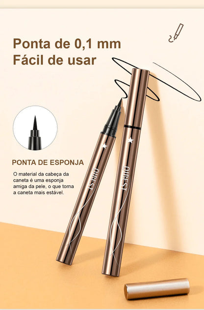Lápis Delineador Líquido Preto à Prova d'Água: Longa Duração para um Olhar Perfeito - Loja Universo 4V