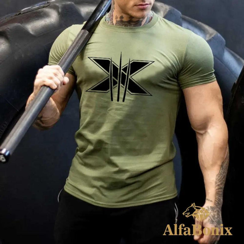 Camiseta Alfa Xgraphic: Estilo Gráfico com um Toque de Alfa