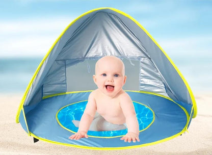 Tenda portátil da praia do bebê com Proteção UV Sun Shelter - Loja Universo 4V