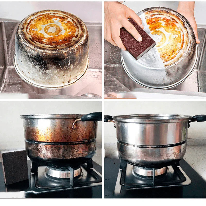 Esponja Multiuso: Versatilidade em 1/2/4/5/6/8 Peças para Todas as Tarefas - Loja Universo 4V