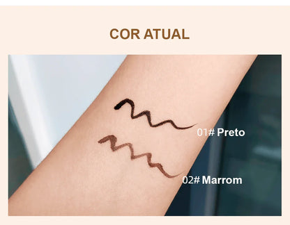 Lápis Delineador Líquido Preto à Prova d'Água: Longa Duração para um Olhar Perfeito - Loja Universo 4V