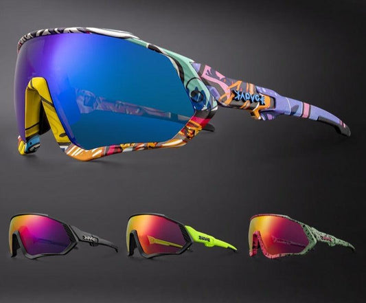 Óculos de Sol Polarizados para Ciclismo MTB: Visão Clara e Proteção Contra o Brilho do Sol durante suas Aventuras - Loja Universo 4V