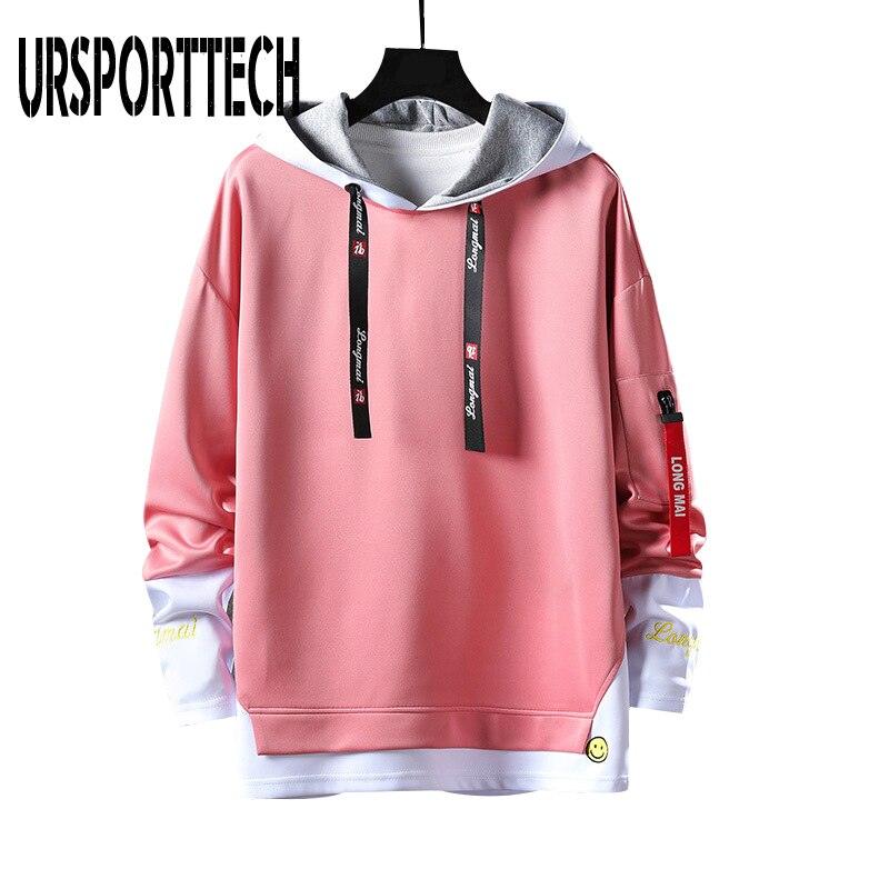 Hoodies masculinos de outono moletons masculinos manga longa