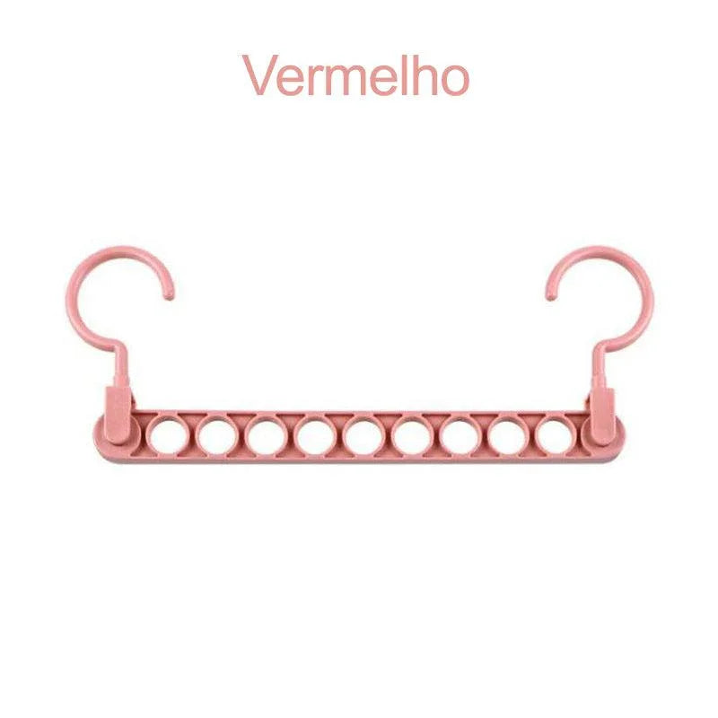 Cabide Mágico de 9 Furos