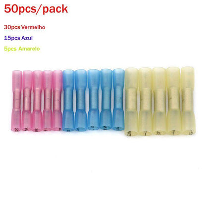 Conectores de Fio de Vedação de Solda à Prova D'água: Segurança Garantida em Qualquer Quantidade - Loja Universo 4V