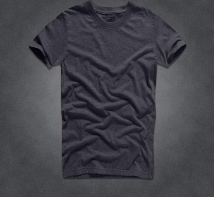 Camisas para Homem 100% Algodão Gola-o e Manga Curta