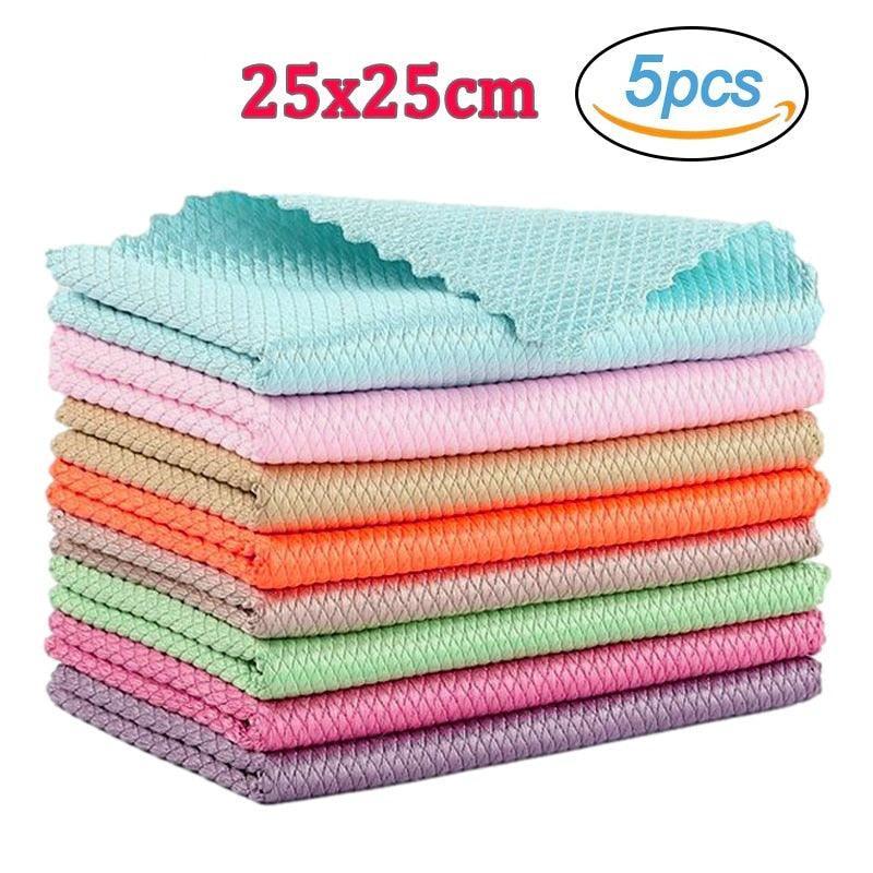 Toalhas de Limpeza de Cozinha: Remoção Eficiente de Gordura com Panos de Alta Qualidade! - Loja Universo 4V