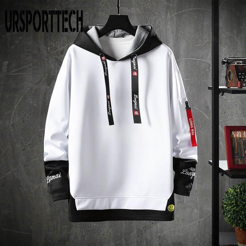 Hoodies masculinos de outono moletons masculinos manga longa
