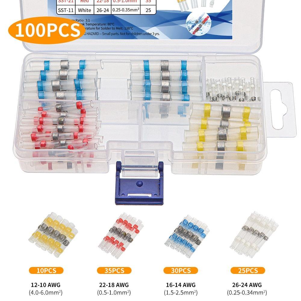Conectores de Fio de Vedação de Solda à Prova D'água: Segurança Garantida em Qualquer Quantidade - Loja Universo 4V