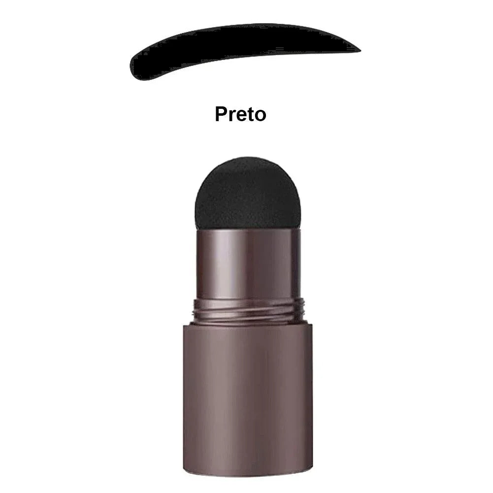 Kit de Modelagem de Sobrancelha com Carimbo à Prova d'Água: Maquiagem 2024 para Sobrancelhas Perfeitas - Loja Universo 4V