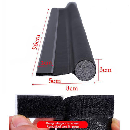 Protetor de corrente de ar inferior da porta: Mantenha Sua Casa Aconchegante, Bloqueador de Entrada de Ar, Redução de Ruídos e Poeira - Loja Universo 4V
