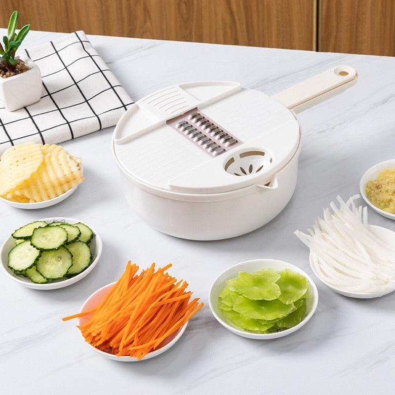 Utensílios de cozinha multifuncionais para saladas: Transforme sua cozinha em um oásis culinário! - Loja Universo 4V