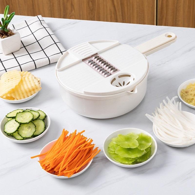 Utensílios de cozinha multifuncionais para saladas: Transforme sua cozinha em um oásis culinário!