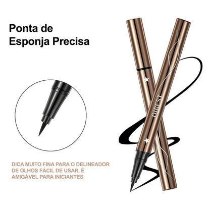 Lápis Delineador Líquido Preto à Prova d'Água: Longa Duração para um Olhar Perfeito - Loja Universo 4V