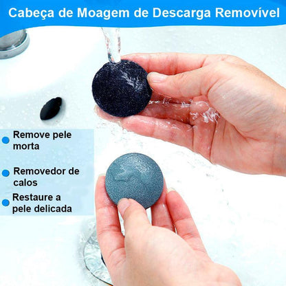 Removedor de Calos Elétrico para os Pés: Ferramenta de Pedicure Eficiente e Confortável - Loja Universo 4V