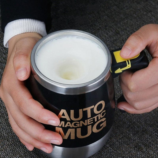 Caneca Magnética de Auto-Agitação Automática: Bebidas Sempre Bem Misturadas - Loja Universo 4V
