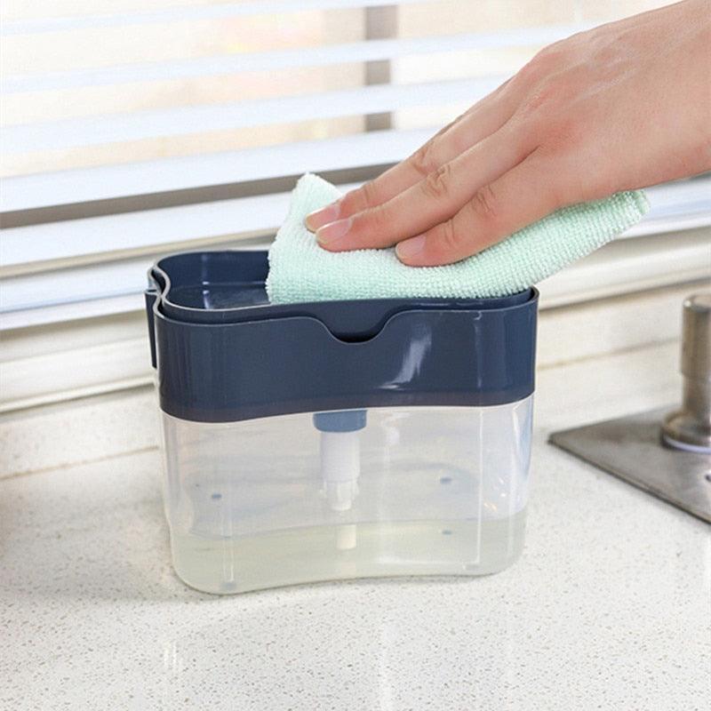 Dispensador de Detergente Líquido: Prático e Eficiente para sua Cozinha - Loja Universo 4V