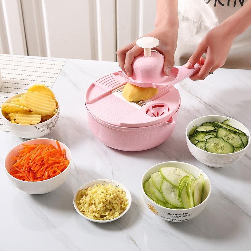 Utensílios de cozinha multifuncionais para saladas: Transforme sua cozinha em um oásis culinário! - Loja Universo 4V
