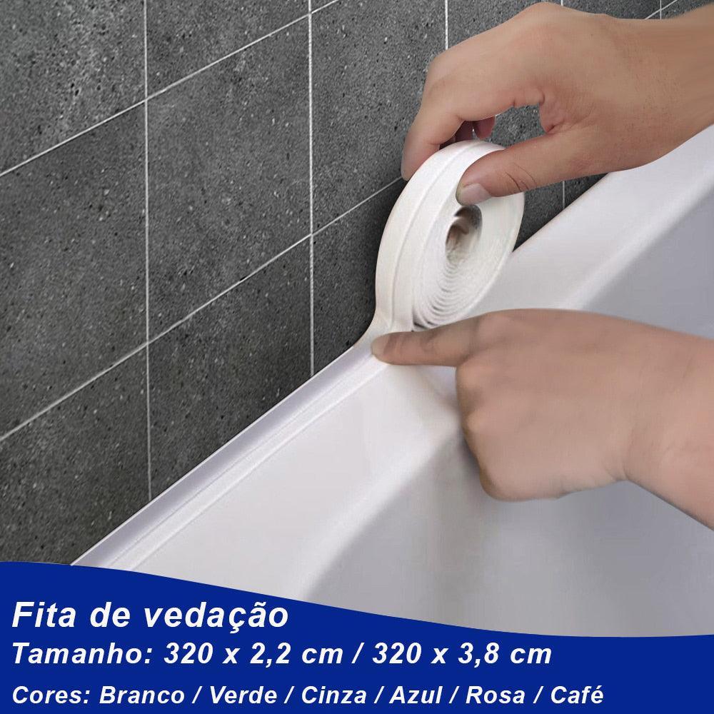 Tiras de Vedação à Prova d'Água: Proteção Eficiente para Banheiro, Pia e Cozinha! - Loja Universo 4V