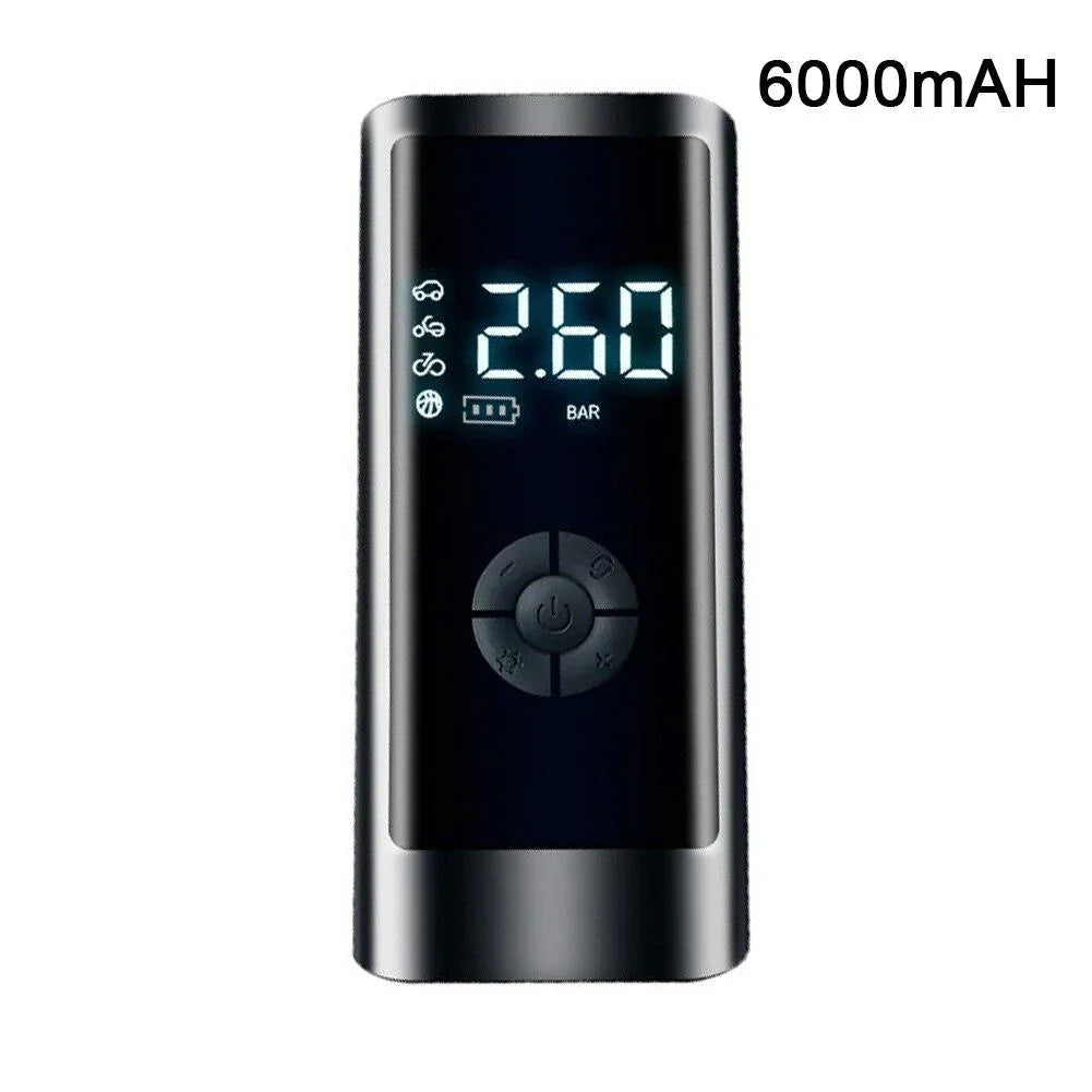 Compressor de Ar de Carro sem Fio 15000mAh: Inflação Rápida e Display Digital - Loja Universo 4V