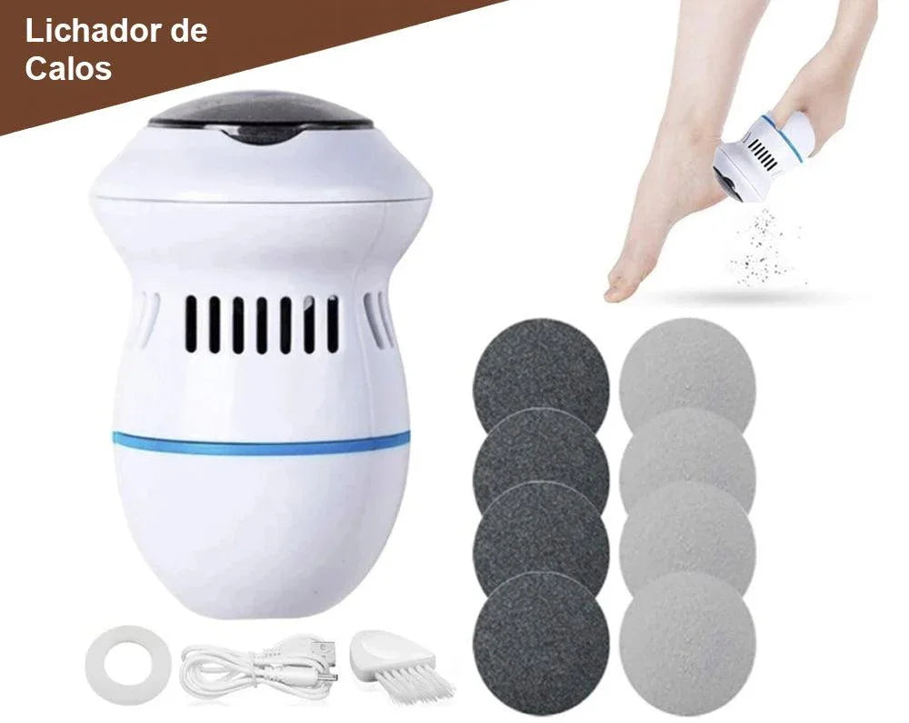 Removedor de Calos Elétrico para os Pés: Ferramenta de Pedicure Eficiente e Confortável - Loja Universo 4V