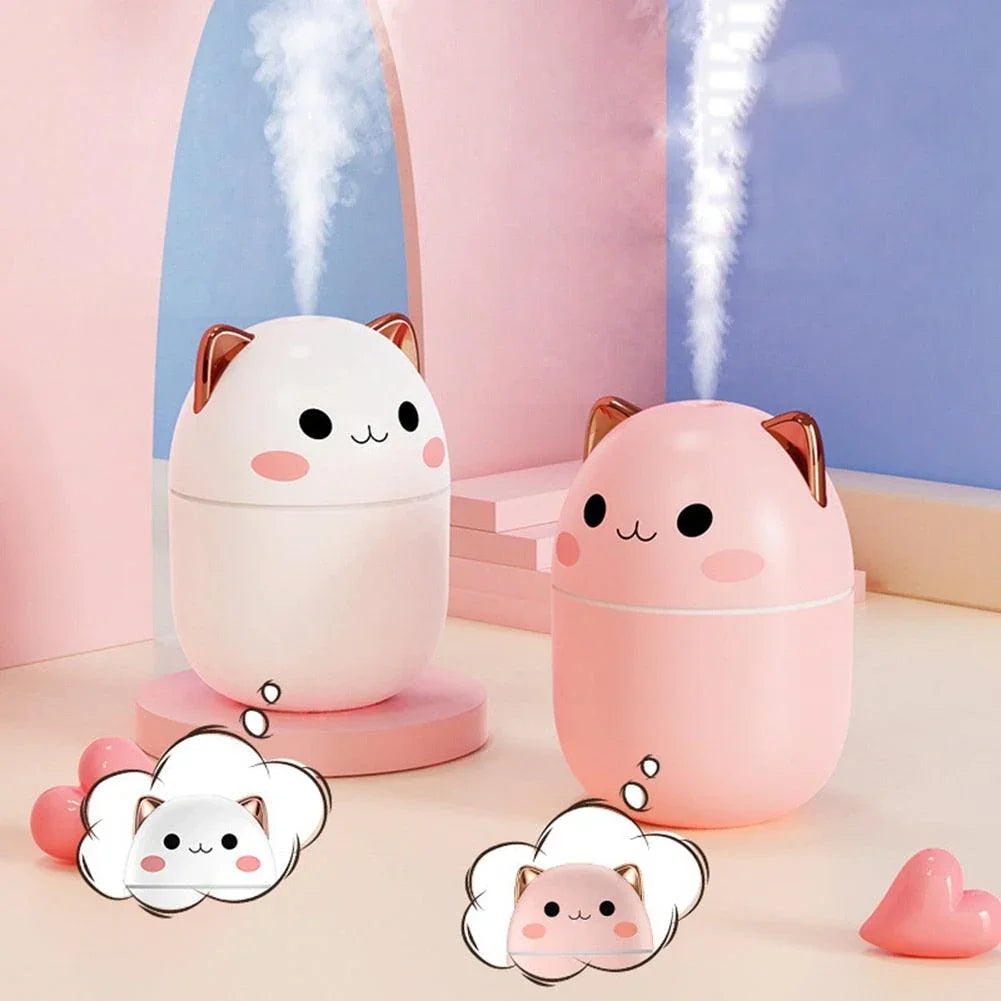 Umidificador de Ar USB 300ml: Mantenha o Ar Fresco e Hidratado em Qualquer Lugar! - Loja Universo 4V