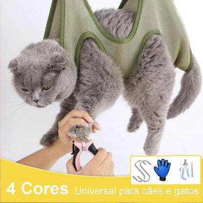 Rede para Pendurar Animais de Estimação: Descanso Suspenso para Pets, Resistente e Confortável, Ideal para Gatos e Cães de Pequeno e Médio Porte - Loja Universo 4V