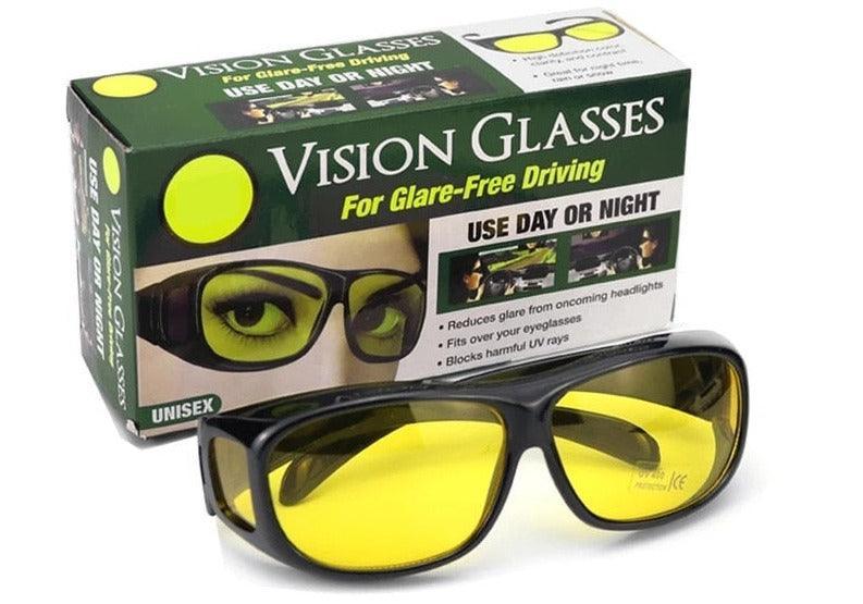 Óculos de Sol de Visão Noturna Antirreflexo para Dirigir Carros: Segurança e Conforto Durante a Condução Noturna - Loja Universo 4V