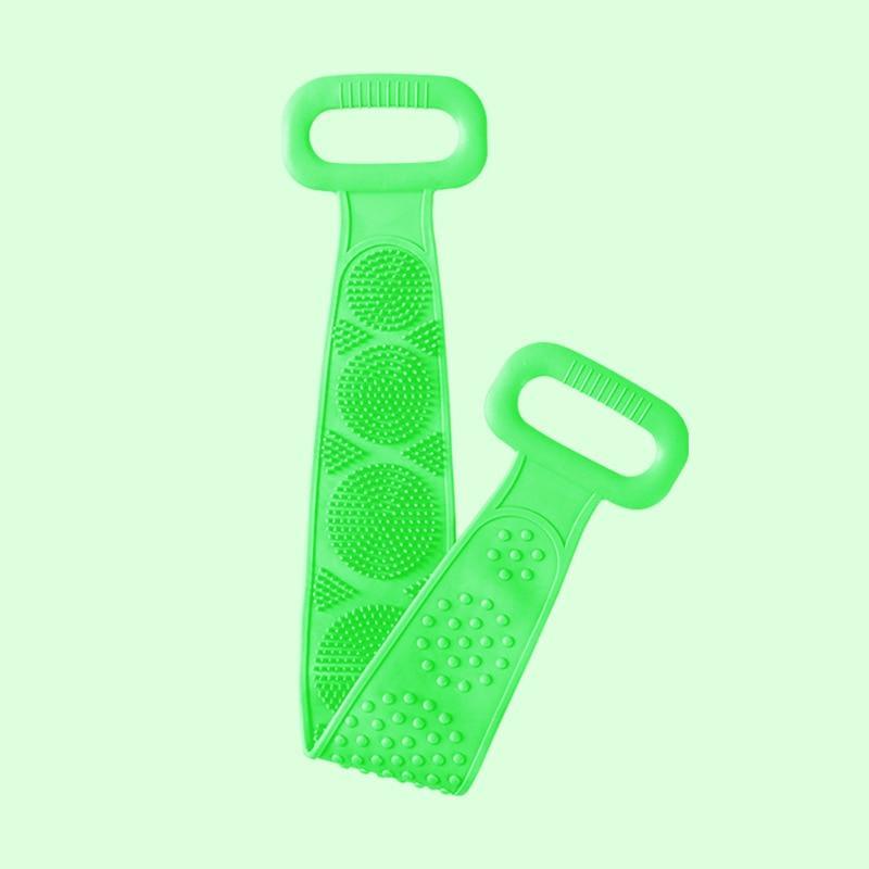 Toalha Esfoliante de Silicone Dupla Face: Renove Sua Pele com Praticidade e Eficiência! - Loja Universo 4V