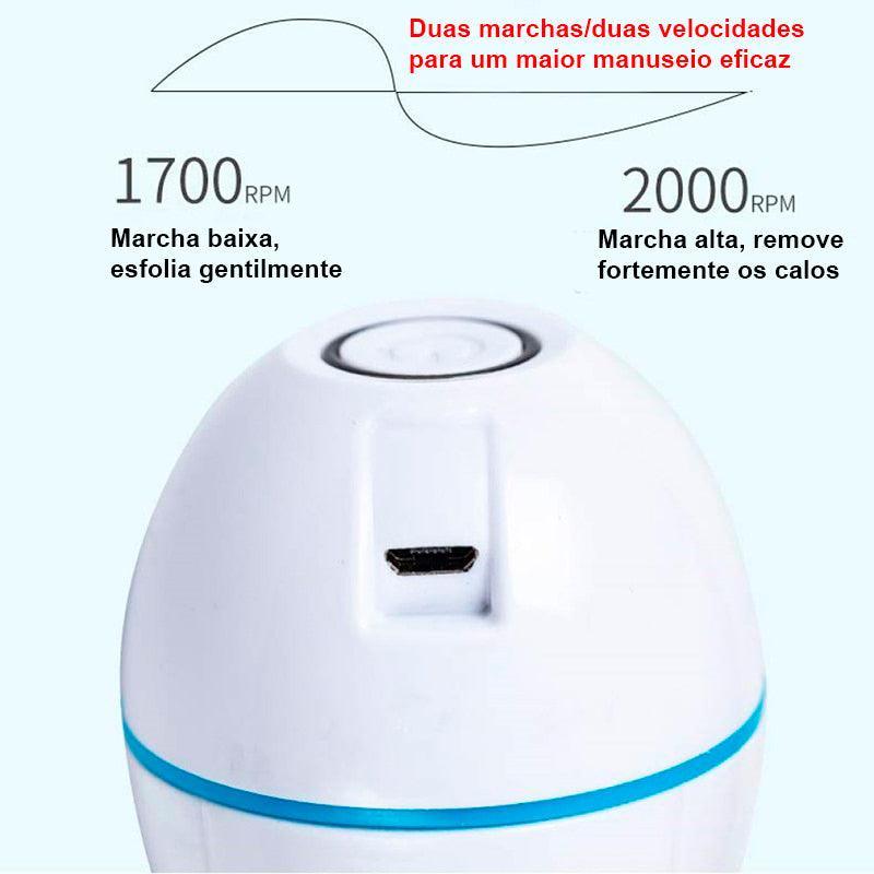 Removedor de Calos Elétrico para os Pés: Ferramenta de Pedicure Eficiente e Confortável - Loja Universo 4V