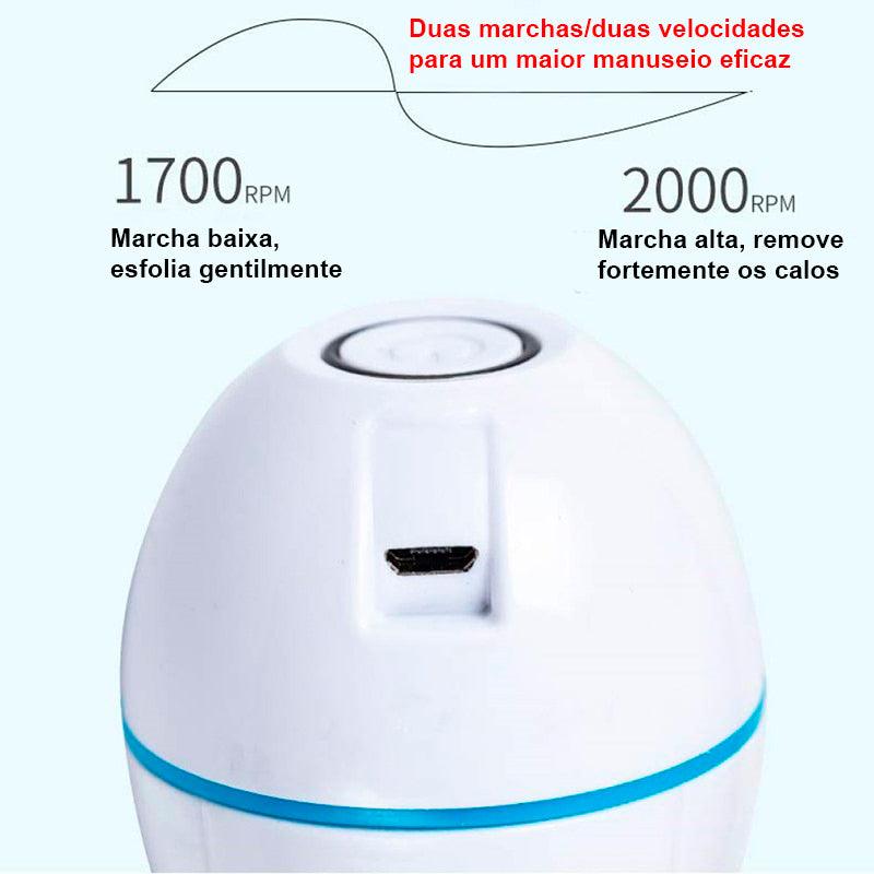 Removedor de Calos Elétrico para os Pés: Ferramenta de Pedicure Eficiente e Confortável