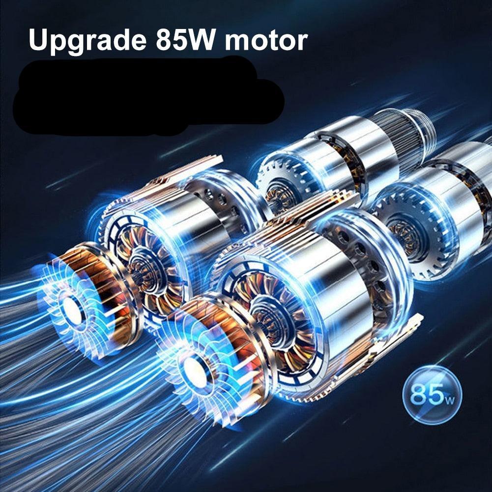 Compressor de Ar de Carro sem Fio 15000mAh: Inflação Rápida e Display Digital - Loja Universo 4V