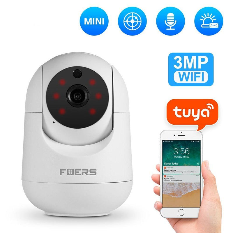 Câmera IP Tuya Smart Home Interior WiFi 