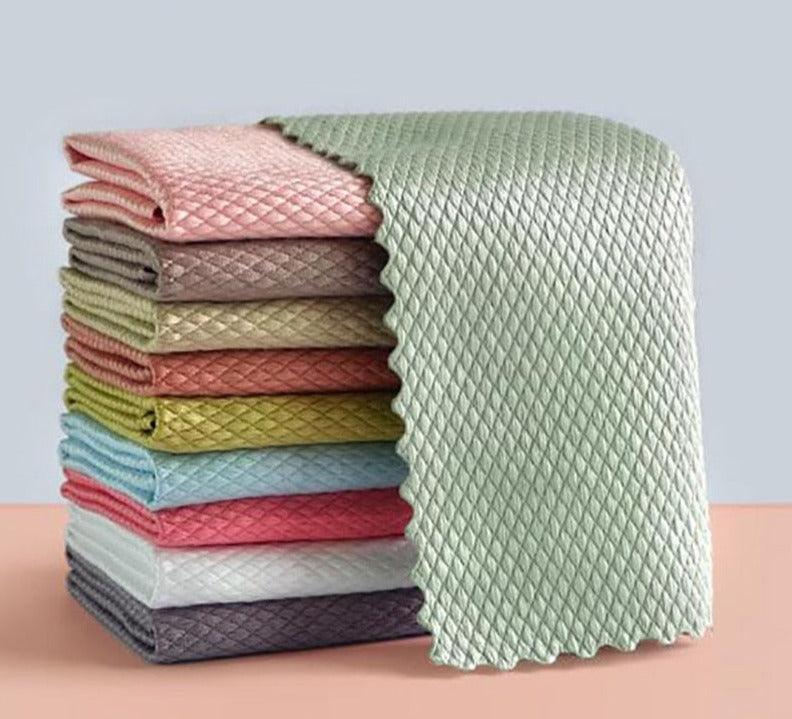 Toalhas de Limpeza de Cozinha: Remoção Eficiente de Gordura com Panos de Alta Qualidade! - Loja Universo 4V