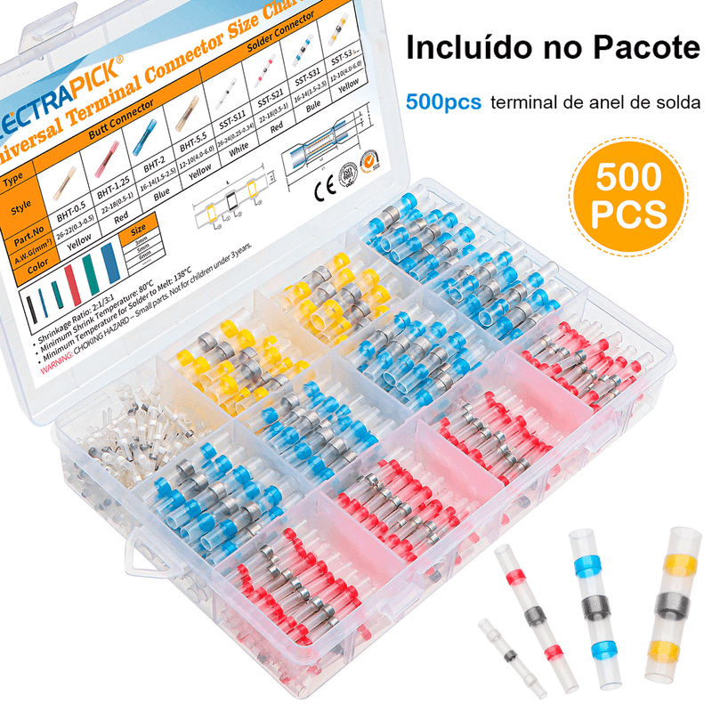 Conectores de Fio de Vedação de Solda à Prova D'água: Segurança Garantida em Qualquer Quantidade