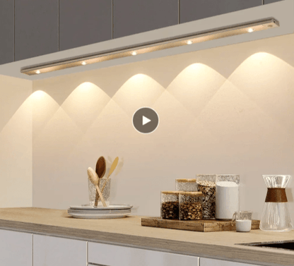 USB recarregável Motion Sensor LED Light: Iluminação Sem Esforço, Sem Fiação! - Loja Universo 4V